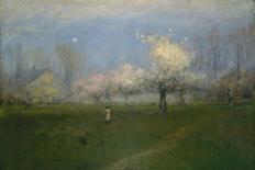 Spring Blossoms, Montclair, New Jersey, c.1891-George Snr. Inness-Giclee Print