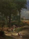 The Mill Stream, Montclair, New Jersey, C.1888-George Snr. Inness-Giclee Print