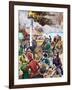George Stephenson and the Rocket-Peter Jackson-Framed Giclee Print