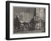 George Stephenson at Darlington in 1823-Alfred Rankley-Framed Giclee Print