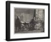 George Stephenson at Darlington in 1823-Alfred Rankley-Framed Giclee Print