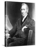 George Stephenson, Engraved by Charles Turner, 1838-Henry Perronet Briggs-Stretched Canvas