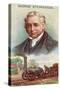 George Stephenson, First Locomotive Engine-null-Stretched Canvas