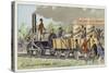 George Stephenson's Locomotive Rocket, 1830-null-Stretched Canvas