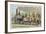 George Stephenson's Locomotive Rocket, 1830-null-Framed Giclee Print