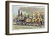 George Stephenson's Locomotive Rocket, 1830-null-Framed Giclee Print