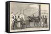 George Stephenson's Locomotive 'the Rocket'-null-Framed Stretched Canvas