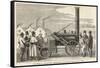 George Stephenson's Locomotive 'the Rocket'-null-Framed Stretched Canvas