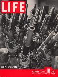 Artillery in the Brooklyn Navy Yard, Guns For Merchantmen, February 23, 1942-George Strock-Photographic Print