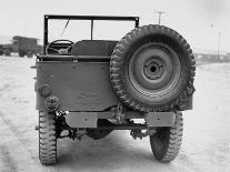 Rear View of Jeep-George Strock-Photographic Print