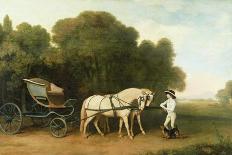 A Bay Hunter, a Springer Spaniel and a Sussex Spaniel, 1782-George Stubbs-Giclee Print
