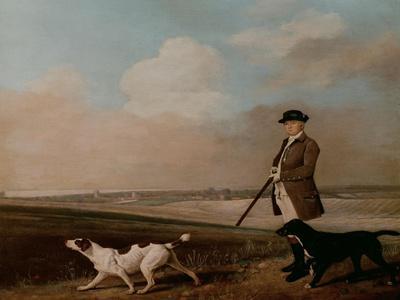 Sir John Nelthorpe, 6th Baronet out Shooting with His Dogs in Barton Field, Licolnshire, 1776