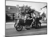 George Sutton and His Family Riding on a 1921 Model T Ford-Ralph Crane-Mounted Photographic Print