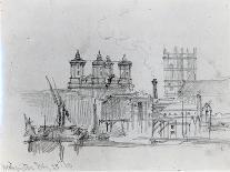 Sketch of London Bridge, 1860-George The Elder Scharf-Giclee Print