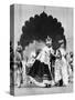 George V and Queen Mary in Delhi, India, 1911-null-Stretched Canvas