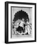 George V and Queen Mary in Delhi, India, 1911-null-Framed Giclee Print