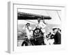 George V at the Helm of the Royal Yacht, 'Britannia' in 1924-null-Framed Photographic Print