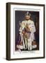 George V, Coronation Robe-null-Framed Art Print