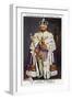 George V, Coronation Robe-null-Framed Art Print