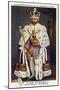 George V, Coronation Robe-null-Mounted Art Print