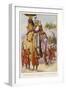 George V in Benares-null-Framed Art Print