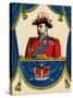 George V, King of the United Kingdom from 1910, (1932)-Rosalind Thornycroft-Stretched Canvas
