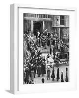 George V's Resting Place, St George's Chapel, Windsor Castle, 28 January 1936-null-Framed Giclee Print