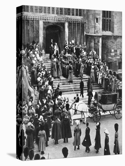 George V's Resting Place, St George's Chapel, Windsor Castle, 28 January 1936-null-Stretched Canvas