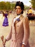 A Woman in Paris, 1893-George Vaughan Curtis-Giclee Print