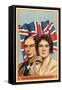 George VI and Elizabeth-null-Framed Stretched Canvas