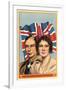 George VI and Elizabeth-null-Framed Art Print