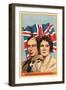 George VI and Elizabeth-null-Framed Art Print