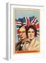 George VI and Elizabeth-null-Framed Art Print