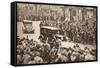 George Vi and Queen Elizabeth Leave Buckigham Palace to Holiday in Windsor, 1937-null-Framed Stretched Canvas