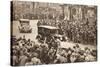 George Vi and Queen Elizabeth Leave Buckigham Palace to Holiday in Windsor, 1937-null-Stretched Canvas