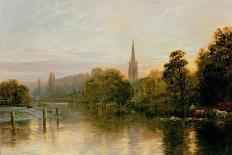 The Mill Pond, Evelyn Woods, 1860-George Vicat Cole-Giclee Print