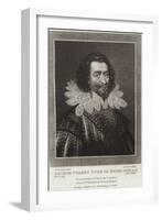 George Villers Duke of Buckingham-Cornelius Jansen-Framed Giclee Print