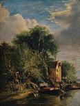 'On the Yare', c1828, (1938)-George Vincent-Framed Giclee Print