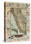 California: San Mateo, Santa Cruz, Santa Clara, Alameda, and Contra Costa Counties, c.1896-George W^ Blum-Art Print