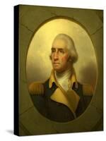 George Washington (1732–1799), C.1855 (Oil on Canvas)-Rembrandt Peale-Stretched Canvas