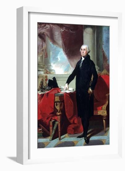 George Washington (1732-9), 1796-Gilbert Stuart-Framed Giclee Print