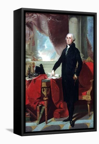 George Washington (1732-9), 1796-Gilbert Stuart-Framed Stretched Canvas