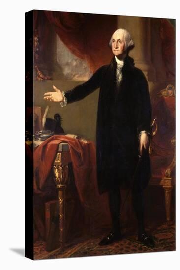 George Washington, 1732-99, 1st President of the United States-George Peter Alexander Healy-Stretched Canvas