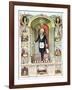 George Washington (1732-99) as a Freemason-null-Framed Giclee Print