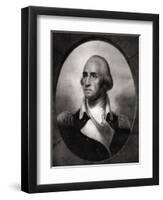 George Washington, 19th Century-Rembrandt Peale-Framed Giclee Print