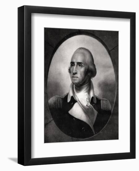 George Washington, 19th Century-Rembrandt Peale-Framed Giclee Print