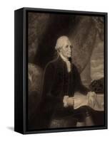 George Washington, 1st U.S. President-Science Source-Framed Stretched Canvas