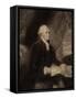 George Washington, 1st U.S. President-Science Source-Framed Stretched Canvas