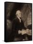 George Washington, 1st U.S. President-Science Source-Framed Stretched Canvas