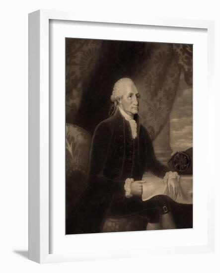 George Washington, 1st U.S. President-Science Source-Framed Giclee Print